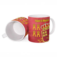 Region of Murcia Flag Ceramic Mug Autonomous Community of Spain - Wonder Print Shop