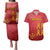 Region of Murcia Flag Couples Matching Puletasi and Hawaiian Shirt Autonomous Community of Spain - Wonder Print Shop