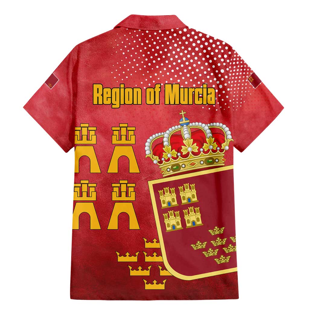 Region of Murcia Flag Family Matching Mermaid Dress and Hawaiian Shirt Autonomous Community of Spain - Wonder Print Shop