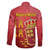 Region of Murcia Flag Family Matching Off The Shoulder Long Sleeve Dress and Hawaiian Shirt Autonomous Community of Spain - Wonder Print Shop