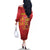 Region of Murcia Flag Family Matching Off The Shoulder Long Sleeve Dress and Hawaiian Shirt Autonomous Community of Spain - Wonder Print Shop