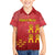 Region of Murcia Flag Family Matching Off The Shoulder Long Sleeve Dress and Hawaiian Shirt Autonomous Community of Spain - Wonder Print Shop