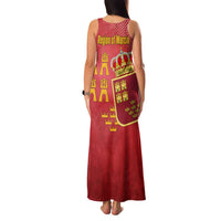 Region of Murcia Flag Family Matching Tank Maxi Dress and Hawaiian Shirt Autonomous Community of Spain - Wonder Print Shop