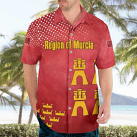 Region of Murcia Flag Hawaiian Shirt Autonomous Community of Spain - Wonder Print Shop