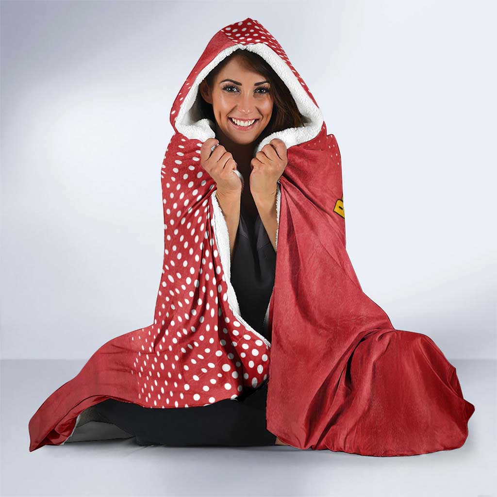 Region of Murcia Flag Hooded Blanket Autonomous Community of Spain - Wonder Print Shop