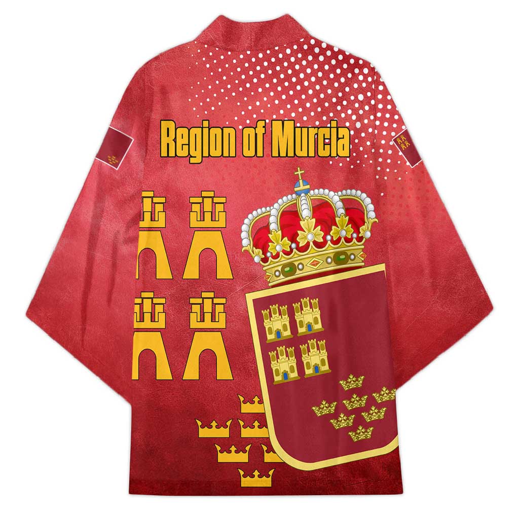 Region of Murcia Flag Kimono Autonomous Community of Spain - Wonder Print Shop