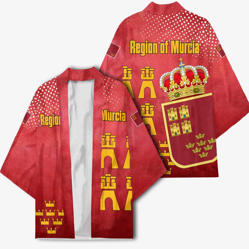Region of Murcia Flag Kimono Autonomous Community of Spain - Wonder Print Shop