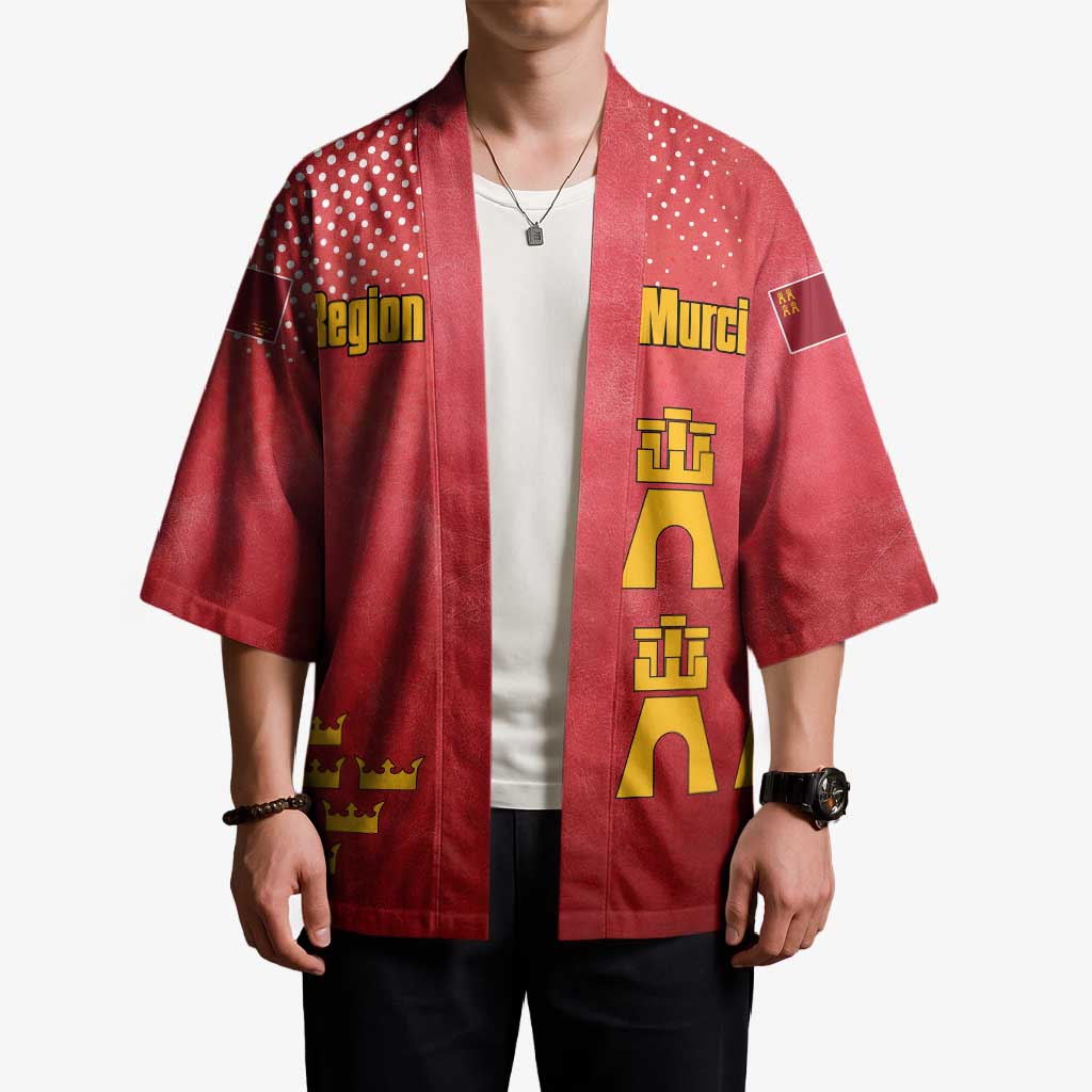 Region of Murcia Flag Kimono Autonomous Community of Spain - Wonder Print Shop
