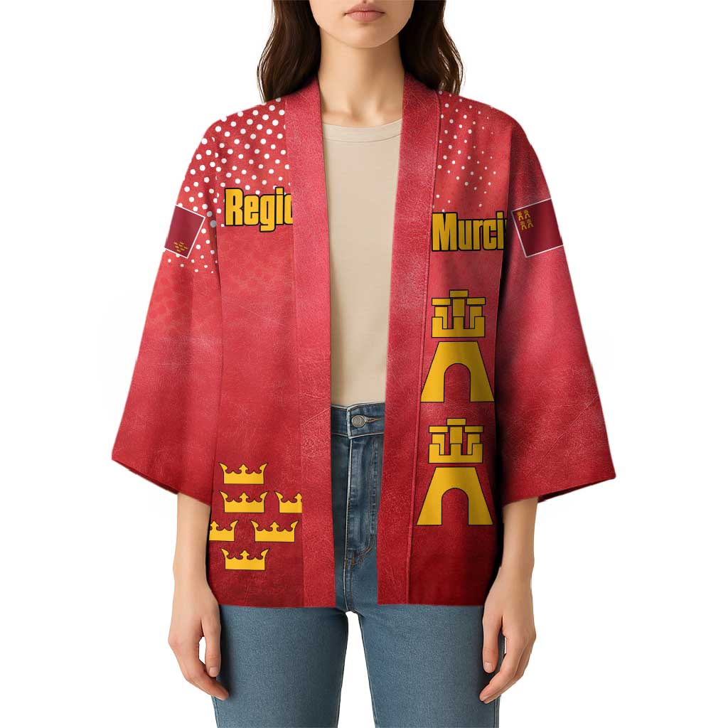 Region of Murcia Flag Kimono Autonomous Community of Spain - Wonder Print Shop