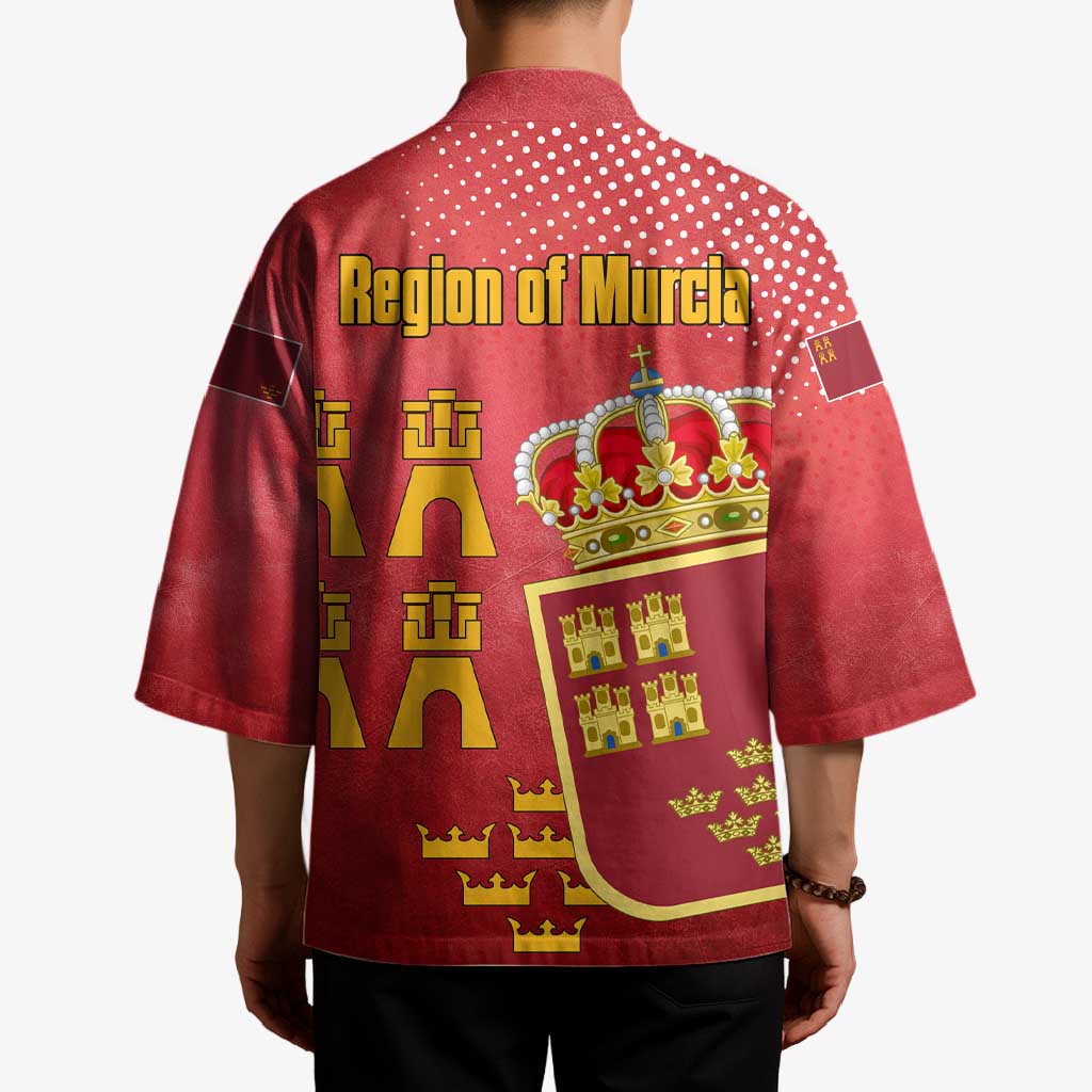 Region of Murcia Flag Kimono Autonomous Community of Spain - Wonder Print Shop