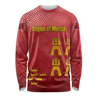 Region of Murcia Flag Long Sleeve Shirt Autonomous Community of Spain - Wonder Print Shop