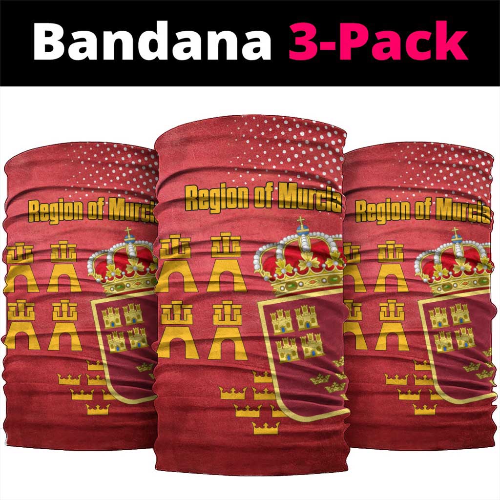 Region of Murcia Flag Neck Gaiter Autonomous Community of Spain - Wonder Print Shop