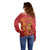 Region of Murcia Flag Off Shoulder Sweater Autonomous Community of Spain - Wonder Print Shop