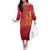 Region of Murcia Flag Off The Shoulder Long Sleeve Dress Autonomous Community of Spain - Wonder Print Shop