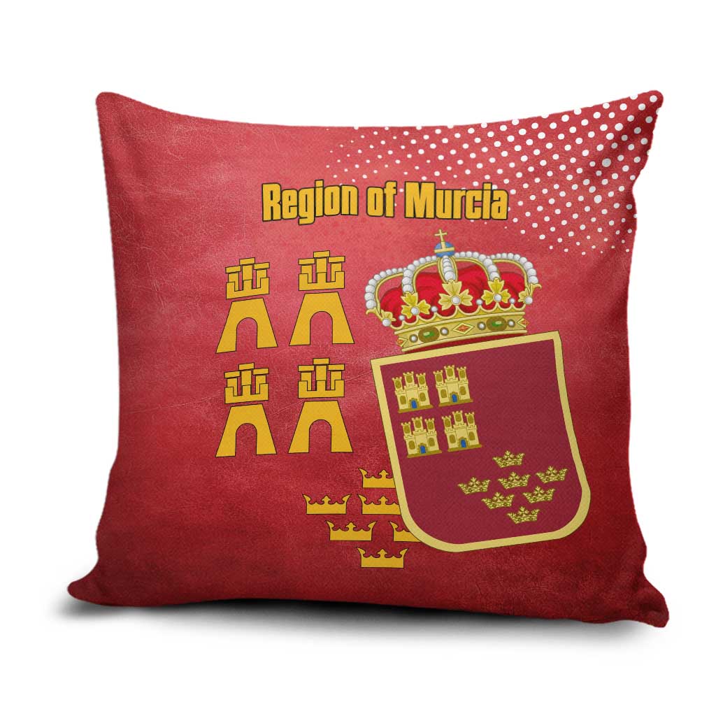 Region of Murcia Flag Pillow Cover Autonomous Community of Spain - Wonder Print Shop