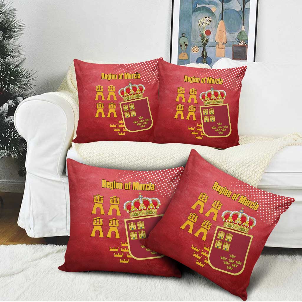 Region of Murcia Flag Pillow Cover Autonomous Community of Spain - Wonder Print Shop