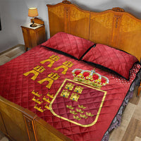 Region of Murcia Flag Quilt Bed Set Autonomous Community of Spain - Wonder Print Shop