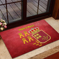 Region of Murcia Flag Rubber Doormat Autonomous Community of Spain - Wonder Print Shop
