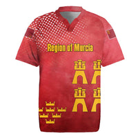 Region of Murcia Flag Rugby Jersey Autonomous Community of Spain - Wonder Print Shop