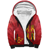 Region of Murcia Flag Sherpa Hoodie Autonomous Community of Spain - Wonder Print Shop