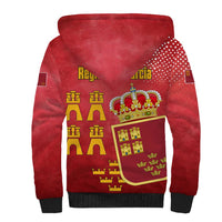 Region of Murcia Flag Sherpa Hoodie Autonomous Community of Spain - Wonder Print Shop