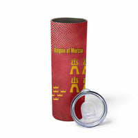 Region of Murcia Flag Skinny Tumbler Autonomous Community of Spain - Wonder Print Shop