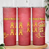 Region of Murcia Flag Skinny Tumbler Autonomous Community of Spain - Wonder Print Shop