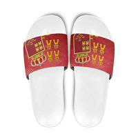 Region of Murcia Flag Slide Sandals Autonomous Community of Spain - Wonder Print Shop