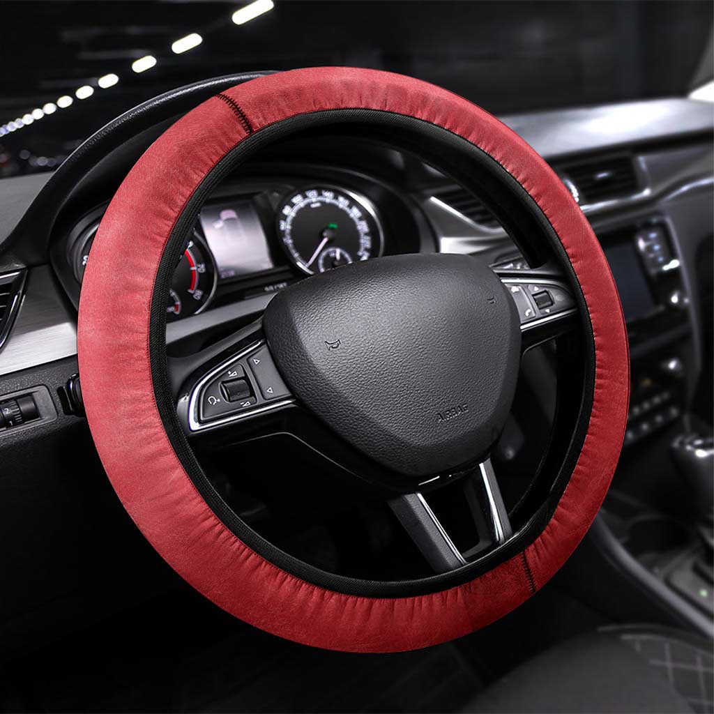 Region of Murcia Flag Steering Wheel Cover Autonomous Community of Spain - Wonder Print Shop