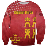Region of Murcia Flag Sweatshirt Autonomous Community of Spain - Wonder Print Shop