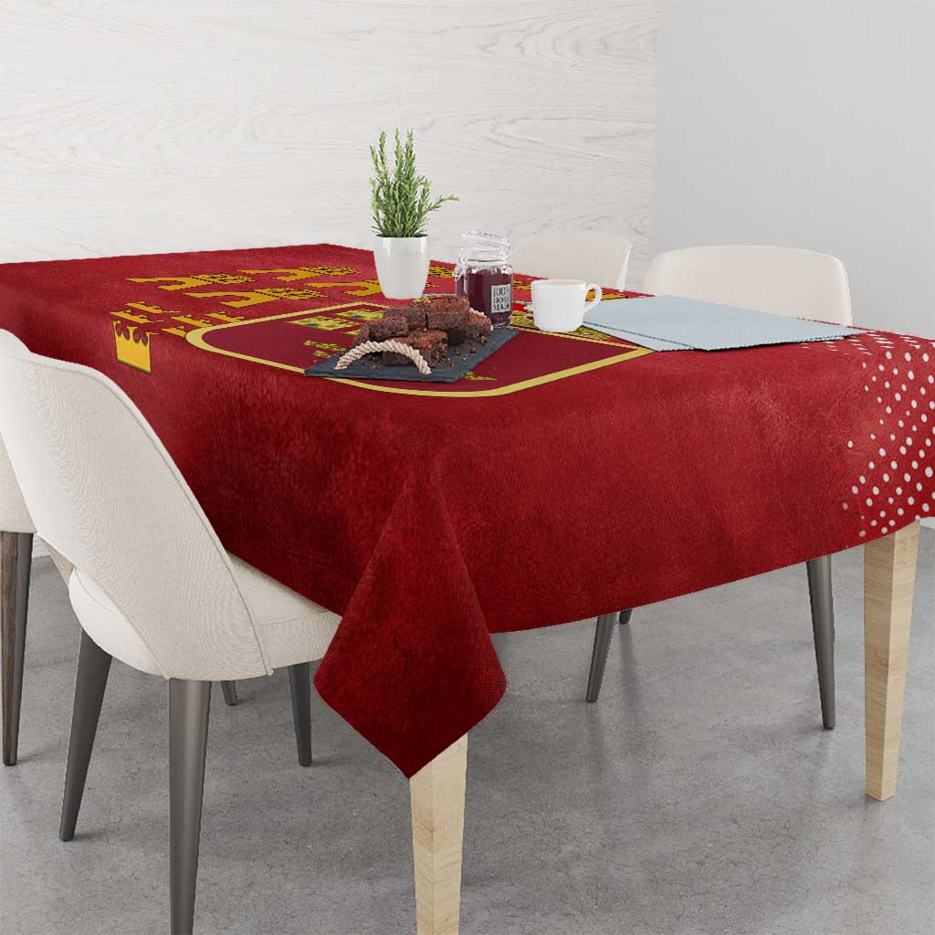 Region of Murcia Flag Tablecloth Autonomous Community of Spain - Wonder Print Shop