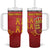 Region of Murcia Flag Tumbler With Handle Autonomous Community of Spain - Wonder Print Shop