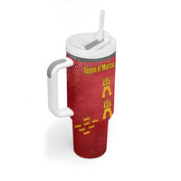 Region of Murcia Flag Tumbler With Handle Autonomous Community of Spain - Wonder Print Shop