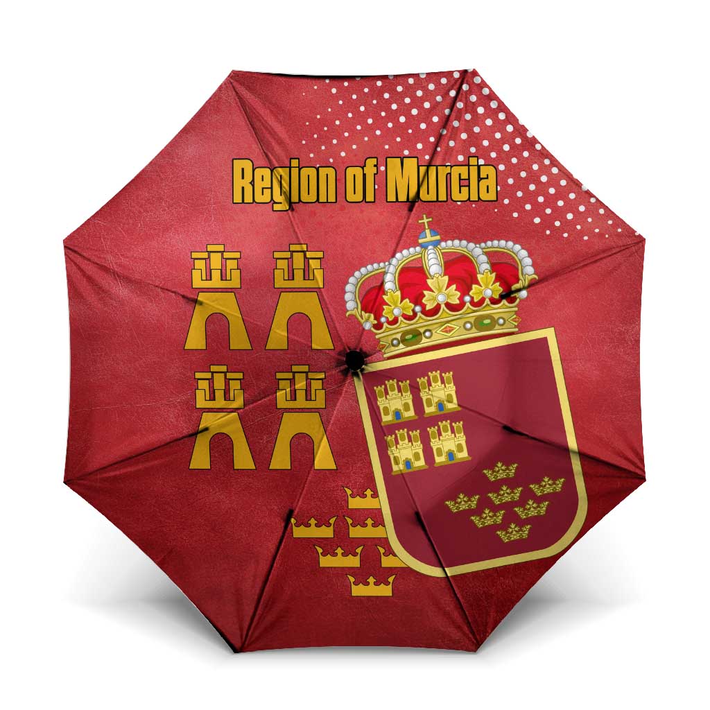 Region of Murcia Flag Umbrella Autonomous Community of Spain - Wonder Print Shop