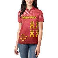 Region of Murcia Flag Women Polo Shirt Autonomous Community of Spain - Wonder Print Shop