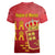 Region of Murcia Flag Women V-Neck T-Shirt Autonomous Community of Spain - Wonder Print Shop