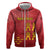 Region of Murcia Flag Zip Hoodie Autonomous Community of Spain - Wonder Print Shop