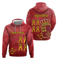 Region of Murcia Flag Zip Hoodie Autonomous Community of Spain - Wonder Print Shop