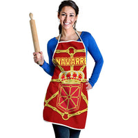 Navarre Flag Apron Autonomous Community of Spain - Wonder Print Shop