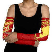 Navarre Flag Arm Sleeves Autonomous Community of Spain - Wonder Print Shop