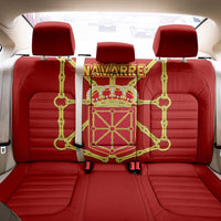 Navarre Flag Back Car Seat Cover Autonomous Community of Spain - Wonder Print Shop