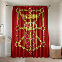 Navarre Flag Bathroom Set Autonomous Community of Spain - Wonder Print Shop