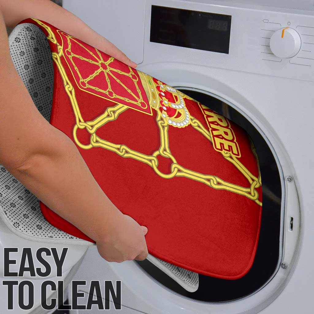 Navarre Flag Bathroom Set Autonomous Community of Spain - Wonder Print Shop