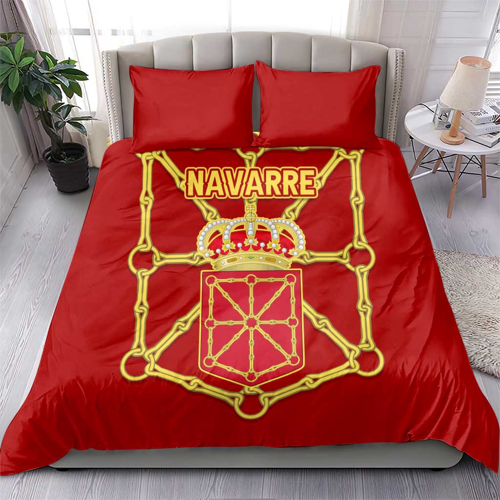 Navarre Flag Bedding Set Autonomous Community of Spain - Wonder Print Shop