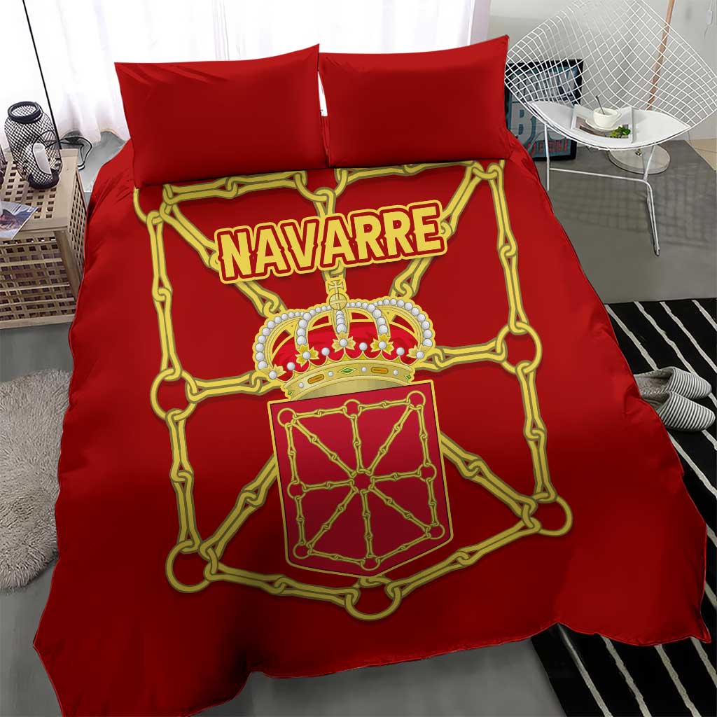 Navarre Flag Bedding Set Autonomous Community of Spain - Wonder Print Shop