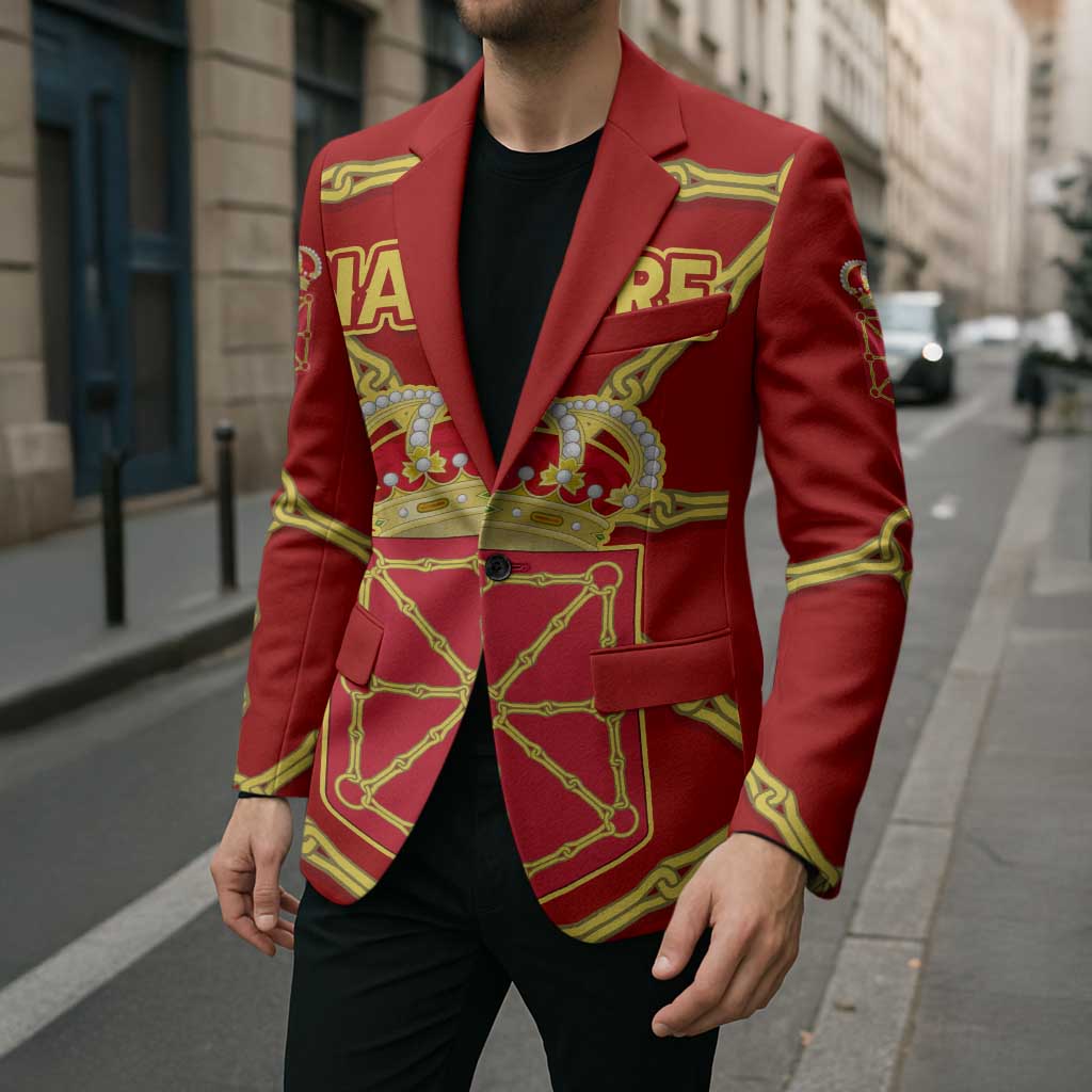 Navarre Flag Blazer Autonomous Community of Spain - Wonder Print Shop