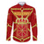 Navarre Flag Family Matching Long Sleeve Bodycon Dress and Hawaiian Shirt Autonomous Community of Spain - Wonder Print Shop