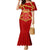 Navarre Flag Family Matching Mermaid Dress and Hawaiian Shirt Autonomous Community of Spain - Wonder Print Shop
