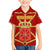 Navarre Flag Family Matching Short Sleeve Bodycon Dress and Hawaiian Shirt Autonomous Community of Spain - Wonder Print Shop