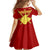 Navarre Flag Family Matching Summer Maxi Dress and Hawaiian Shirt Autonomous Community of Spain - Wonder Print Shop